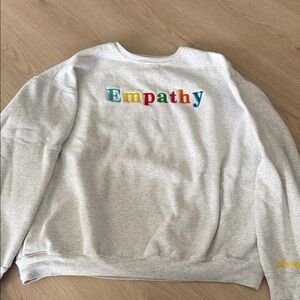 Gray Empathy Sweater